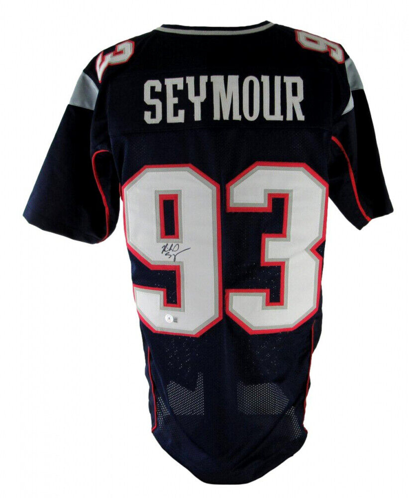 RICHARD SEYMOUR CUSTOM NEW ENGLAND PATRIOTS JERSEY