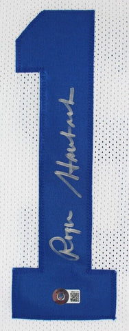 Roger Staubach Signed Dallas Cowboys Jersey (Beckett) 2xSuper Bowl Champion QB