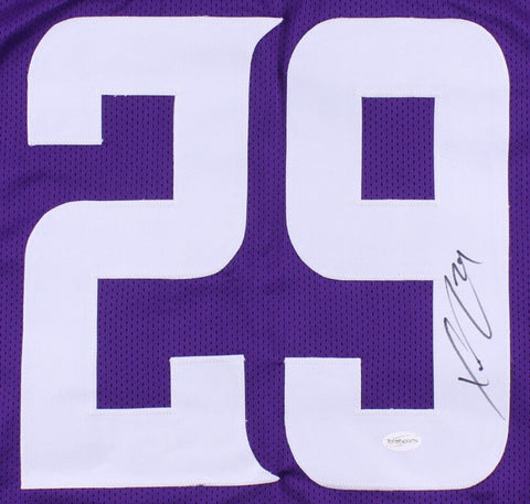 Xavier Rhodes Signed Vikings Purple Jersey (TSE Hologram) 2× Pro Bowl Cornerback