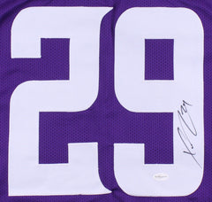 Xavier Rhodes Signed Vikings Purple Jersey (TSE Hologram) 2× Pro Bowl Cornerback