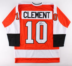 Bill Clement Signed Flyers Jersey (Beckett COA) Playing career 	1970–1982