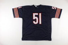 Dick Butkus Signed Chicago Bears Jersey (JSA COA) All Pro Hall of Fame L.B