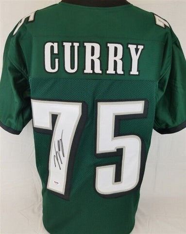 Vinny Curry Signed Eagles Jersey (PSA COA) Pro Bowl (2017) Super Bowl LII Champ