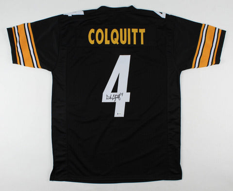Dustin Colquitt Signed Steelers Jersey (Beckett COA) 2020 Pittsburgh Punter