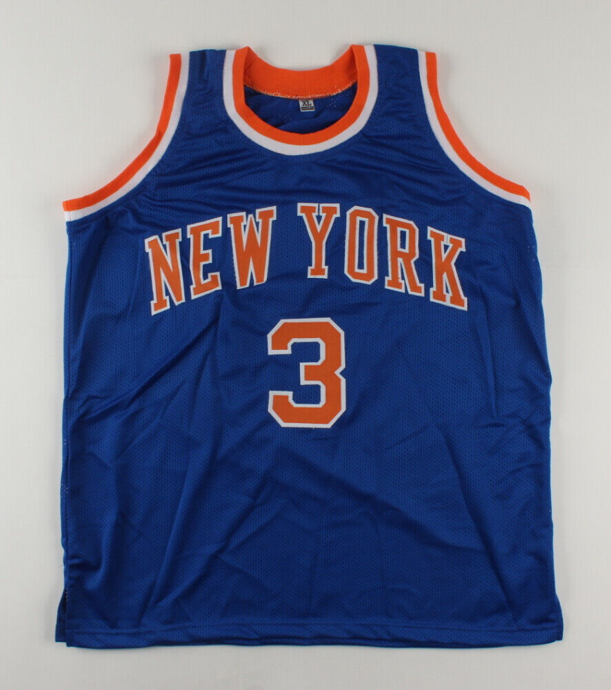 Authentic Signed New York Knicks John Starks jersey Size L