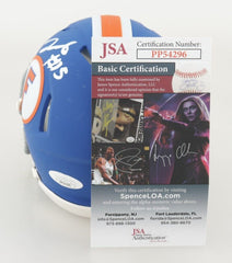 Jacob Copeland Signed Florida Gators Speed Mini Helmet (JSA COA) Former U.F. W.R
