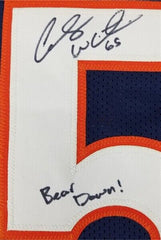 Cody Whitehair Signed Bears Jersey Inscribed "Bear Down" (Beckett) 2018 Pro Bowl