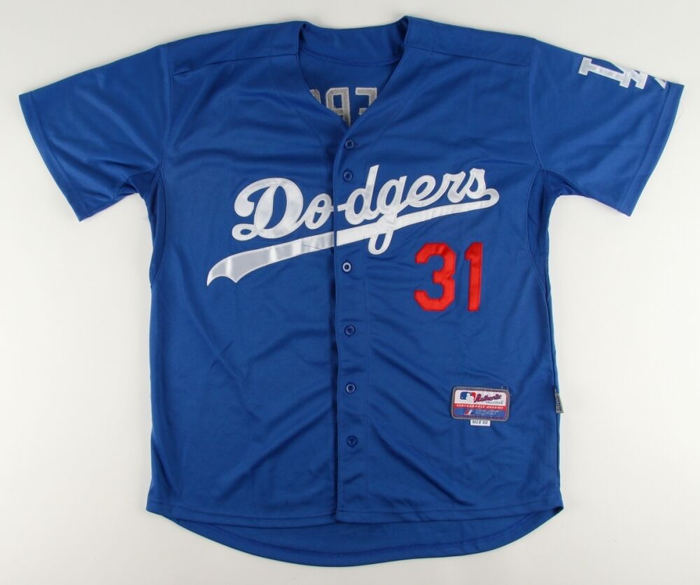Joc Pederson Signed Los Angeles Dodgers Majestic MLB Jersey (JSA COA) –