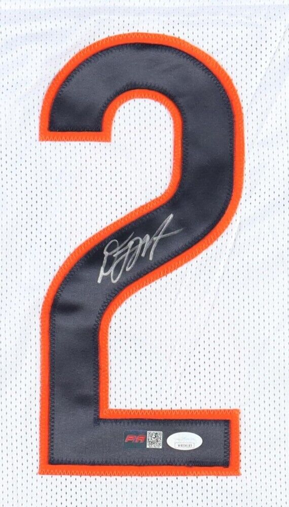 D. J. Moore Signed Chicago Bears Jersey (JSA) Justin Fields #1 Wide Receiver