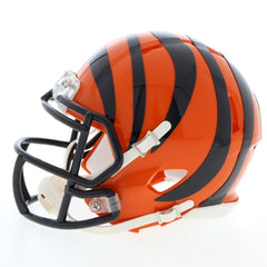 JaMarr Chase Signed Cincinnati Bengals Mini Helmet (Beckett) 2021 1st Rnd Pk LSU