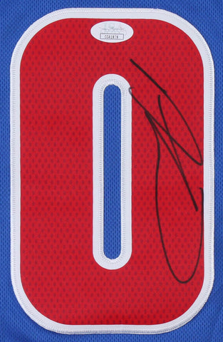 Andre Drummond Signed Pistons Adidas Jersey (JSA COA) 2×NBA All-Star 2016, 2018