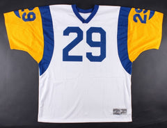 Eric Dickerson Signed Rams Jersey Inscribed "2105 YD '84" Gridiron Legends Holo