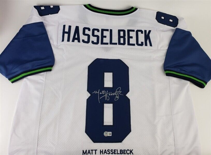 Matt Hasselbeck Autographed Framed 16x20 Photo Seattle Seahawks MCS Holo  Stock #200362