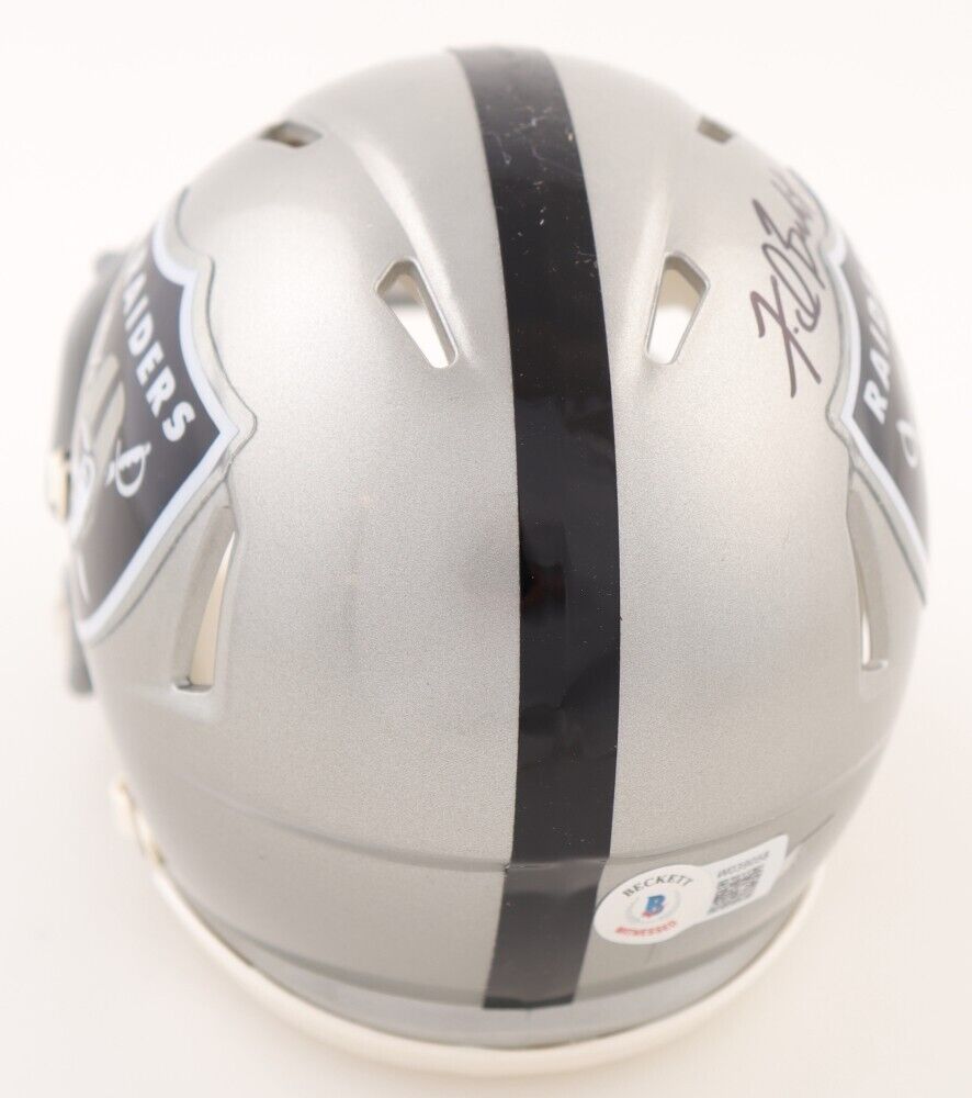 Fred Biletnikoff Autographed Pro Football Hall of Fame Mini Helmet