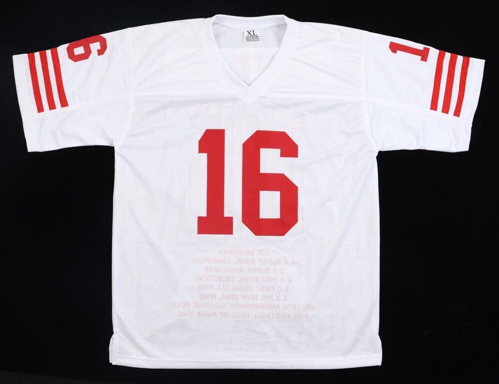 Joe Montana Autographed SIGNED Jersey - JSA Authenticated - Red