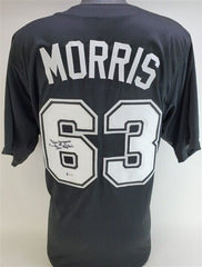 Jim Morris Signed Tampa Bay Devil Rays Jersey (Beckett COA)