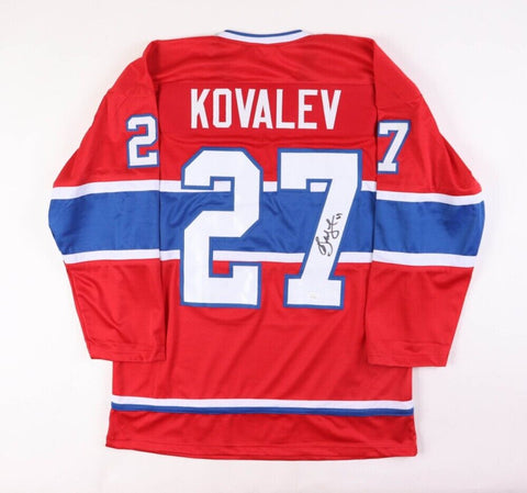 Alexei Kovalev Signed Montreal Canadiens Jersey (JSA COA) All Star Right Winger