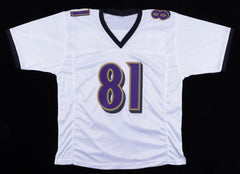 Anquan Boldin Signed Baltimore Ravens Jersey (JSA COA) All Pro Wide Receiver