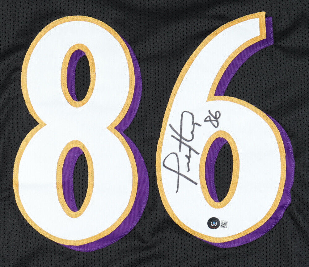 Todd Heap Signed Baltimore Ravens Jersey (Beckett Hologram) 2xPro