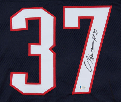 Damien Harris Signed Patriots Jersey (Beckett COA) New England's #1 Running Back