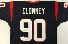 Jadeveon Clowney Signed Texans Jersey (Steiner COA) 2014 #1 Draft Pick Overall