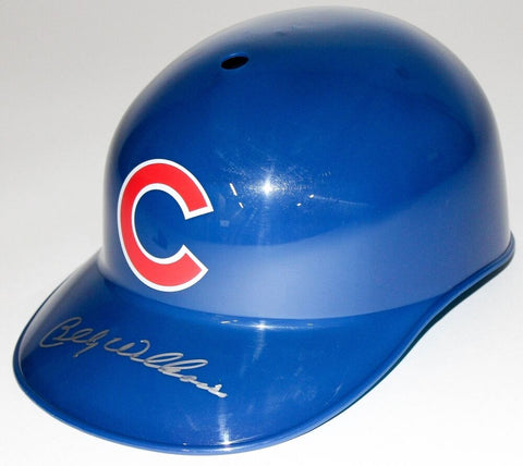 Billy Williams Signed Cubs Full-Size Replica Batting Helmet (Schwartz COA)