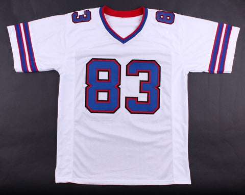 Andre Reed Signed Bills Jersey (Signing Source) 7xPro Bowl Wide Receiver