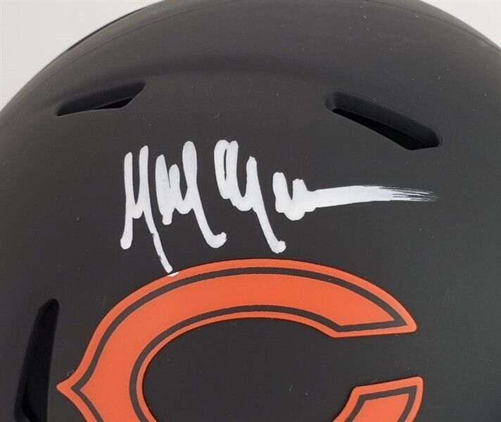 Mike Brown Signed Chicago Bears Eclipse Alternate Speed Mini Helmet (PSA COA) DB