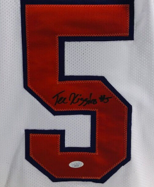 Tee Higgins Autographed Clemson Custom Orange Football Jersey - BAS COA