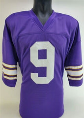 Tommy Kramer Signed Minnesota Vikings Jersey (PSA COA) QB / AKA Two Minute Tommy