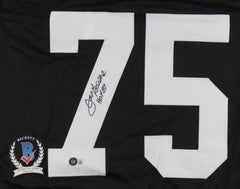 Joe Greene Signed Pittsburgh Steelers Youth Jersey (Beckett COA) 10xPro Bowl D.T