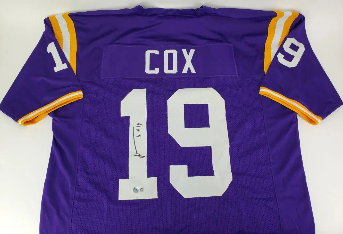Jabril Cox Signed North Dakota State Bison Jersey (Beckett) Dallas Cowboys L.B.