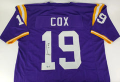 Jabril Cox Signed North Dakota State Bison Jersey (Beckett) Dallas Cowboys L.B.