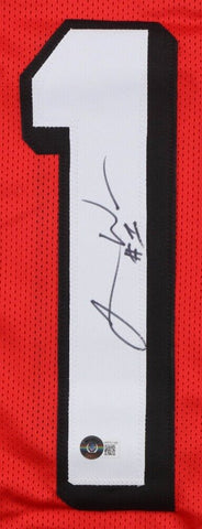 Jimmie Ward Signed 49ers Jersey (Beckett) San Francisco Veteran Free Safety