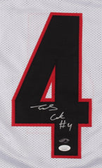 James Cook Signed Georgia Jersey (JSA COA & Cook Hologram)  2021 BullDogs RB