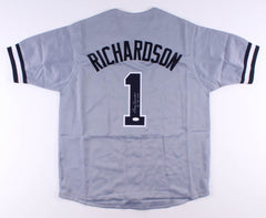 Bobby Richardson Signed New York Yankees Jersey Inscribed 60 WS MVP (JSA COA)