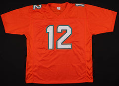 Bob Griese Signed Dolphins Jersey (JSA) / 2×Super Bowl VII & VIII Champion