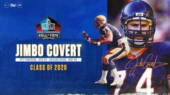 Jim Covert Signed Chicago Bears Throwback Jersey (JSA COA) 1985 SBXX Champion