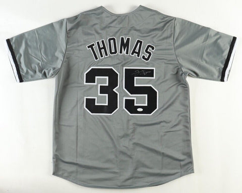 Frank Thomas Signed Chicago White Sox Jersey (JSA) 500 Home Run Club / 1st Base