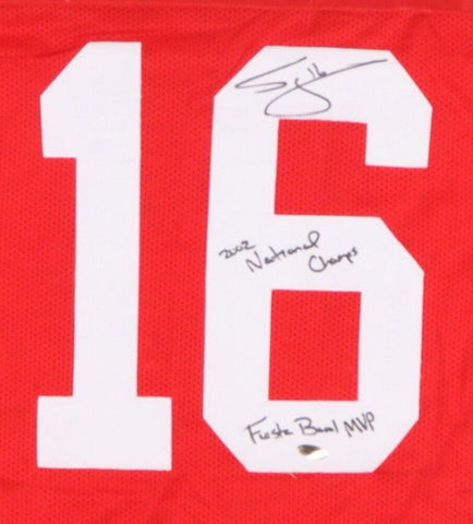 Craig Krenzel Signed Ohio State Buckeyes Jersey (Playball Ink) Twice Inscribed