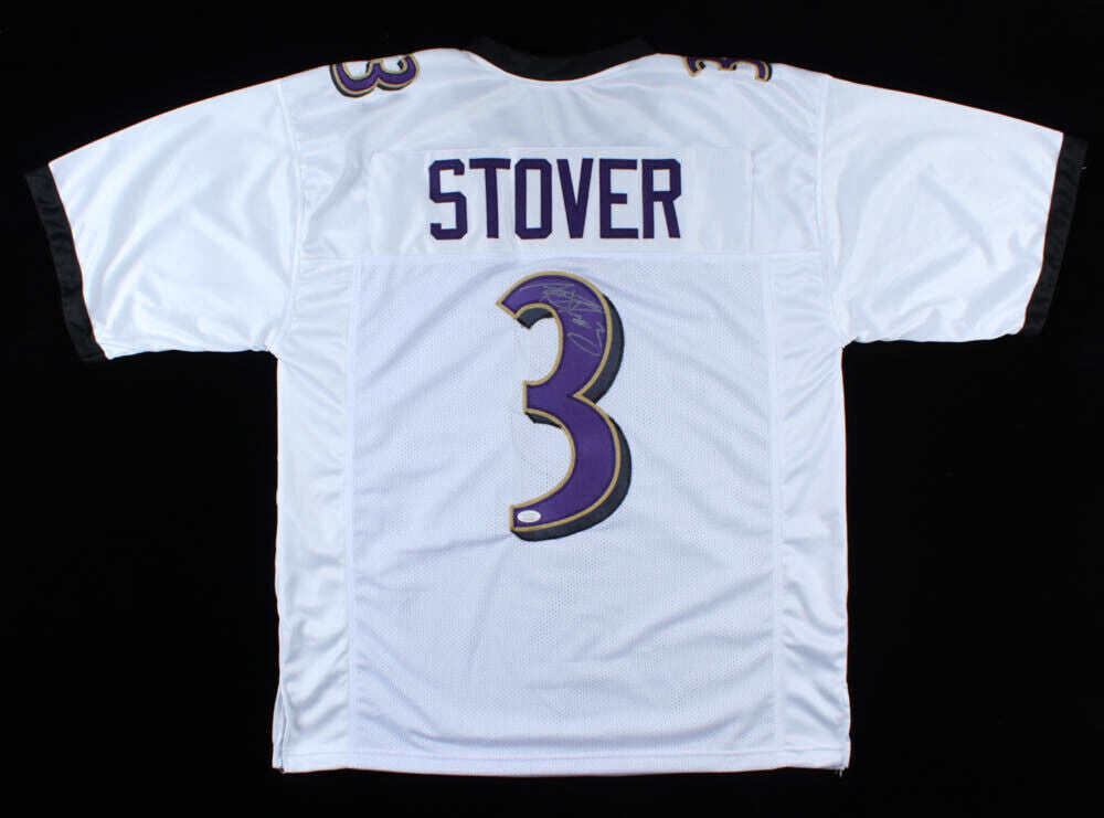 Matt Stover Signed Baltimore Ravens Jersey (JSA COA) 2xSuper Bowl