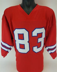 Andre Reed Signed Bills Jersey (RSA Holo) 7×Pro Bowl (1988–1994) / NFL HOF 2006