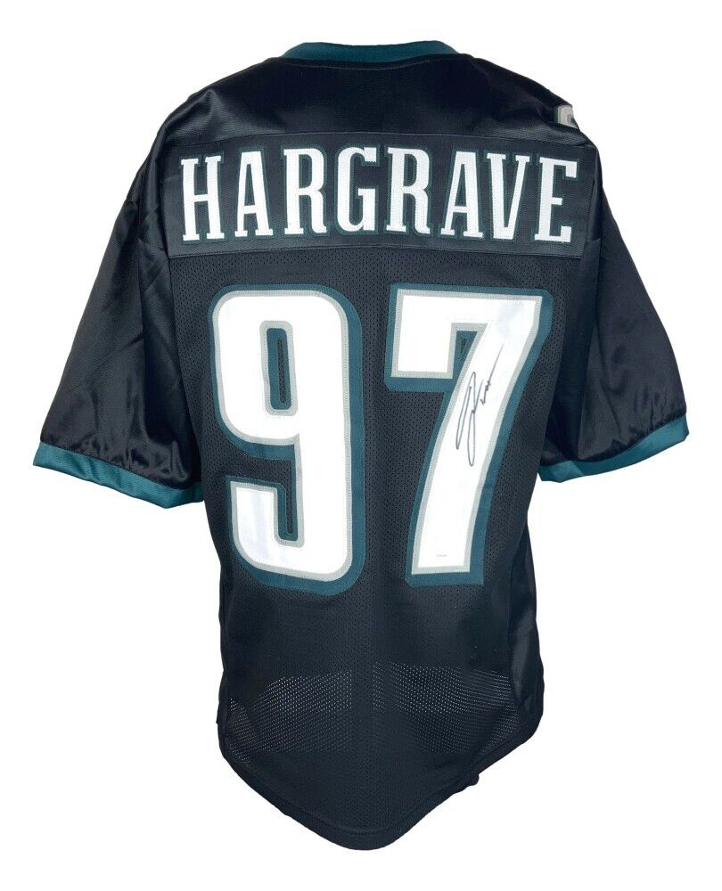 Jason Hargrave Signed Philadelphia Eagles Jersey (JSA COA) 2021 Pro Bo –
