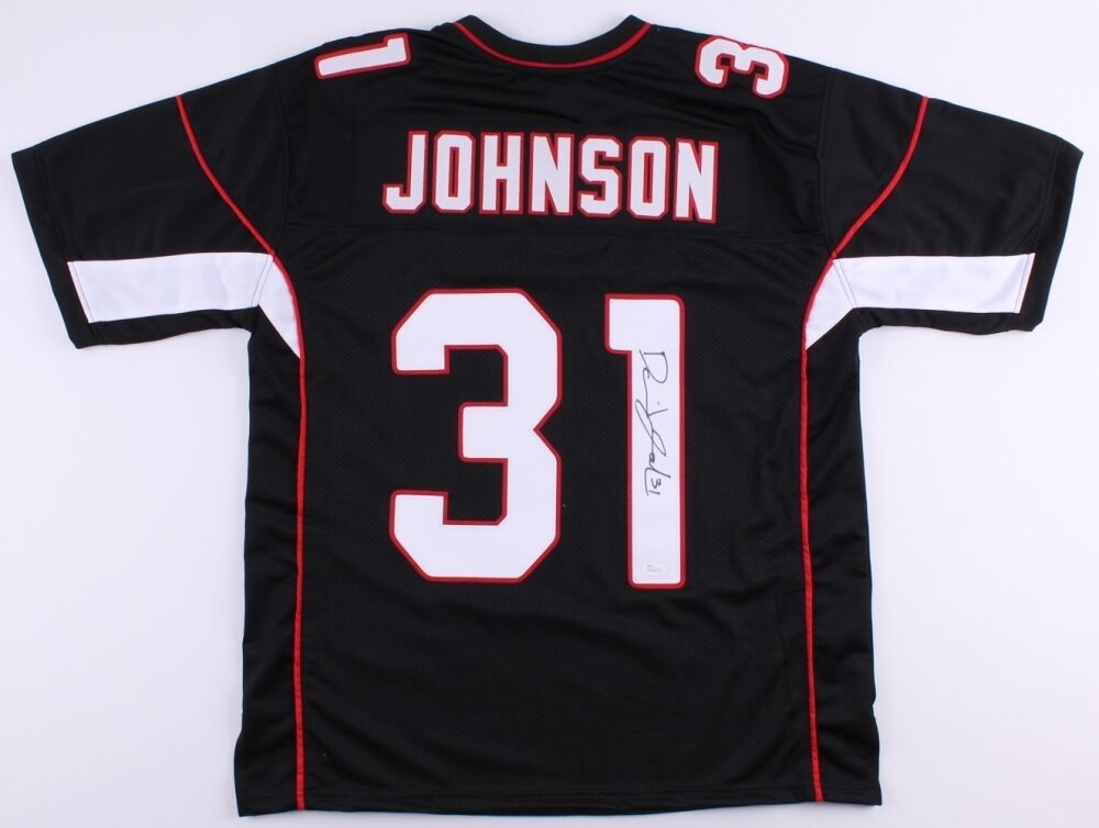 David Johnson Signed Black Arizona Cardinals Jersey (JSA COA) Pro Bowl R.B. 2016