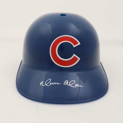 Moises Alou Signed Cubs Full-Size Batting Helmet (Schwartz COA) 2003 NLCS Game 6