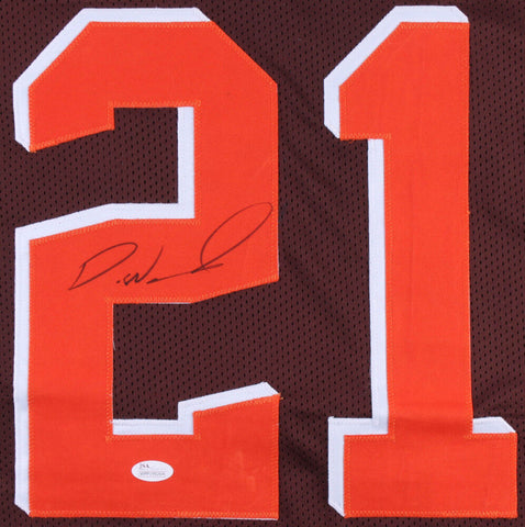 Denzel Ward Signed Browns Brown Jersey (JSA COA) #4 Overall pick 2018 NFL Draft