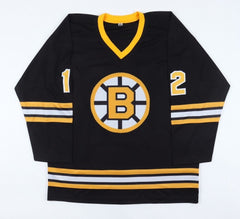 Adam Oates Signed Boston Bruins Jersey (JSA COA) NHL Career 1985–2004 / HOF 2012