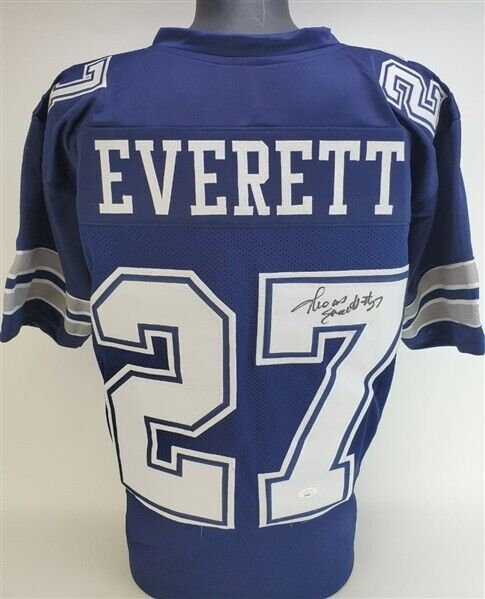 Thomas Everett Signed Dallas Cowboy Jersey (JSA COA) 2xSuper Bowl