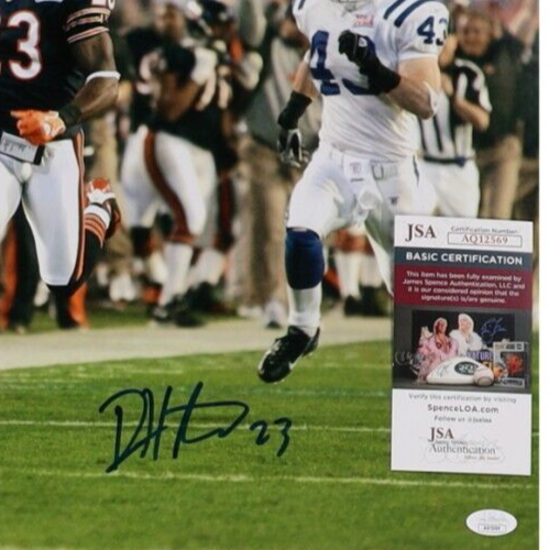 Devin Hester Chicago Bears Signed 16" x 20" Photo (JSA COA) 2024 H.O.F. Inductee