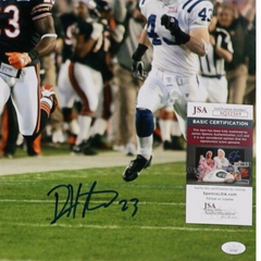 Devin Hester Chicago Bears Signed 16" x 20" Photo (JSA COA) 2024 H.O.F. Inductee